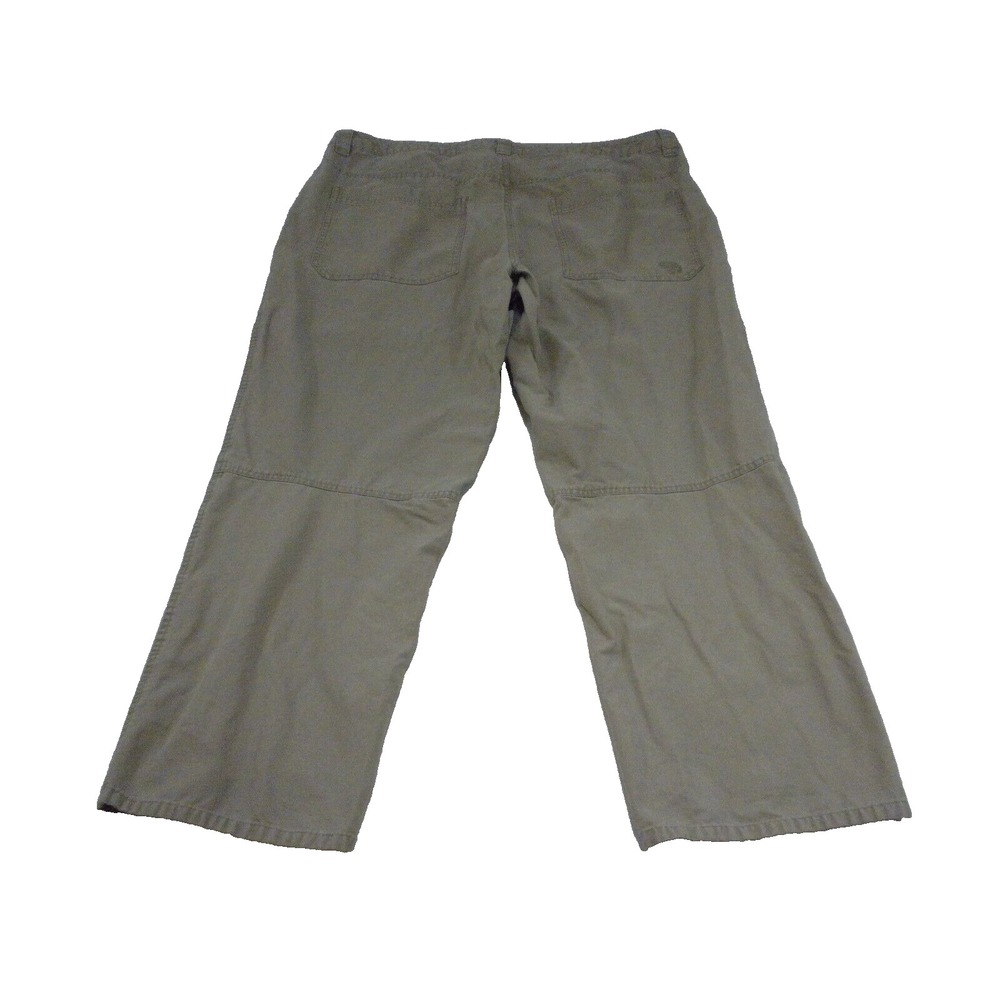 Mountain Hardwear Pants Mens 38x32 Gray Chino Outdoor Trail Hiking Cotton - Picture 2 of 14
